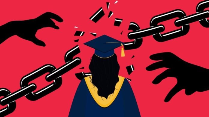 Ilustrasi perlindungan mahasiswa dari kekerasan seksual