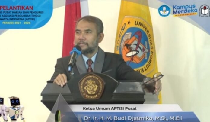 Ketua Umum APTISI Muhammad Budi Djatmiko