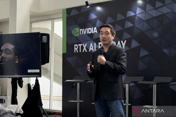 NVIDIA menjelaskan perangkat kecerdasan buatan kepada mahasiswa Institut Teknologi Bandung