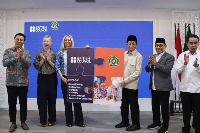 Menteri Agama Nasaruddin Umar menghadiri peluncuran program STEPS-CoP bagi guru Madrasah Ibtidaiyah