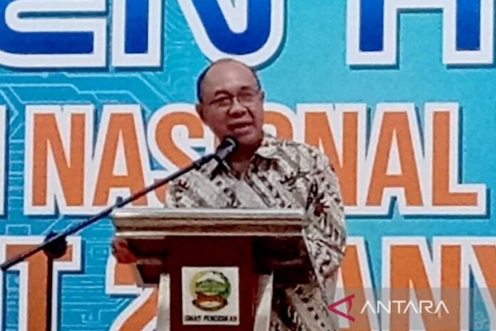 Bupati Banyumas Sadewo Tri Lastiono berbicara dalam Gelar Griya SNT 2 Banyumas