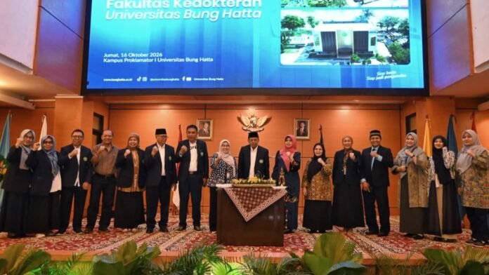 Peresmian Fakultas Kedokteran Universitas Bung Hatta dan penyambutan mahasiswa pertama