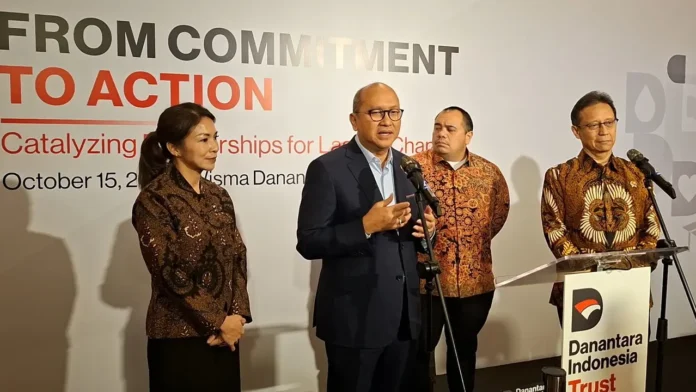 Rosan Roeslani menyampaikan pendanaan program beasiswa Danantara Indonesia Trust