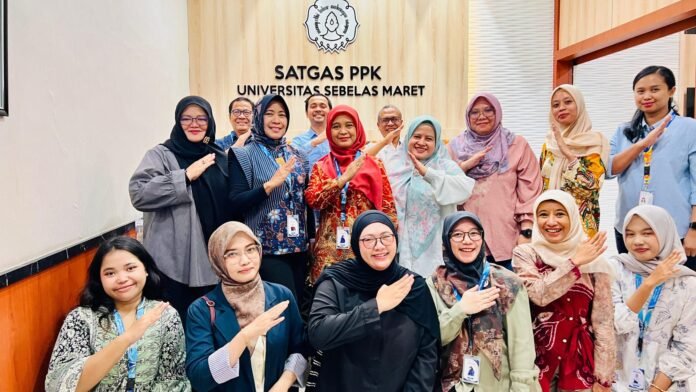 Penandatanganan kerja sama Satgas PPK UNS dan ULM